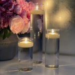 Glass Candle Vases (set of 3)